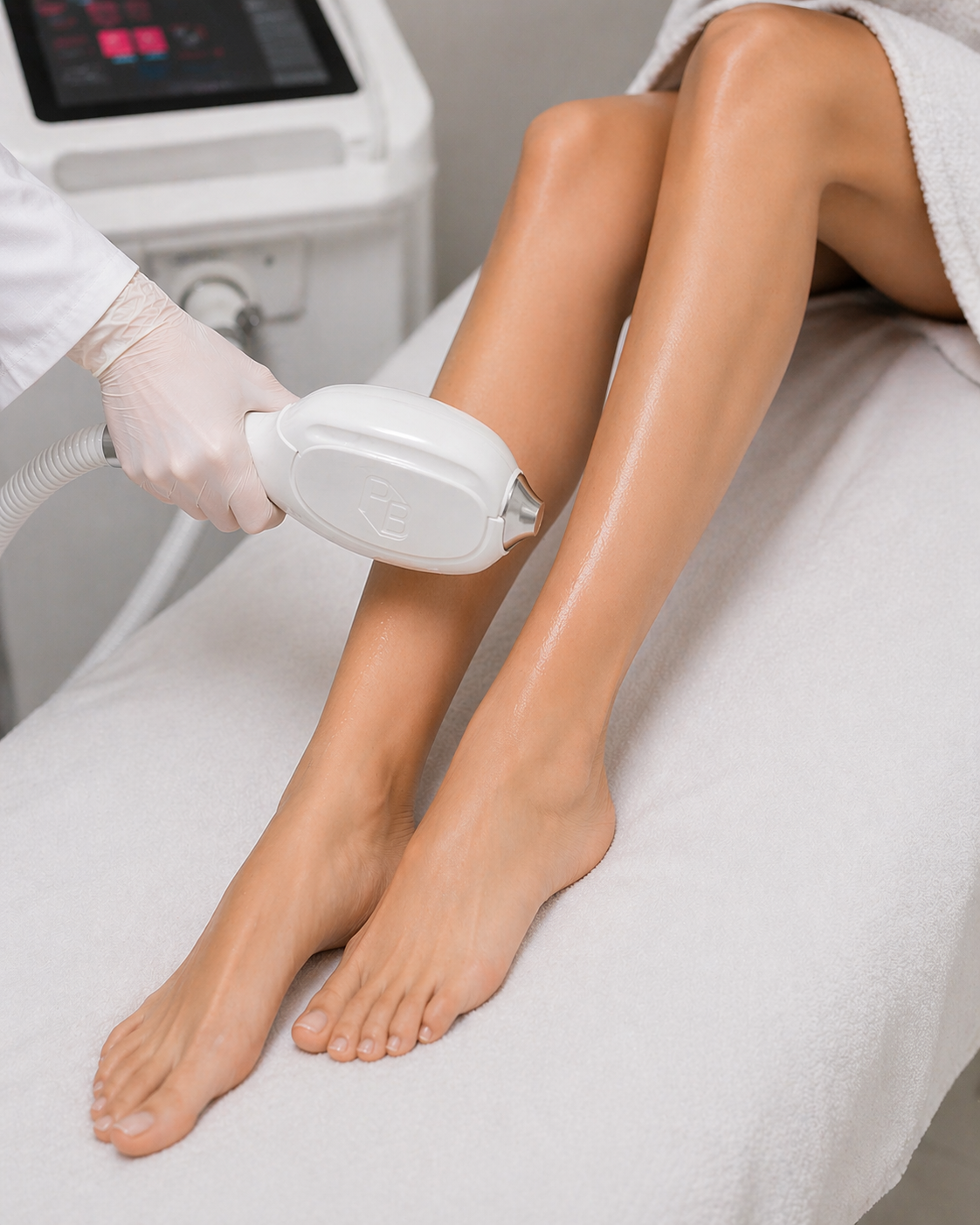 Lower legs laser hair removal