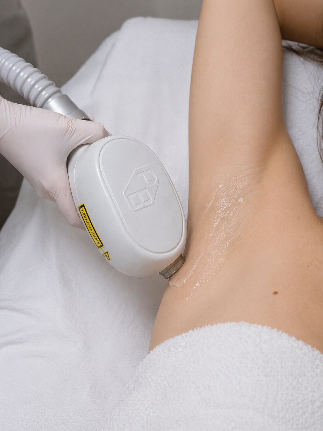 Underarms laser hair removal